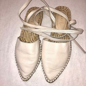 Leather espadrilles